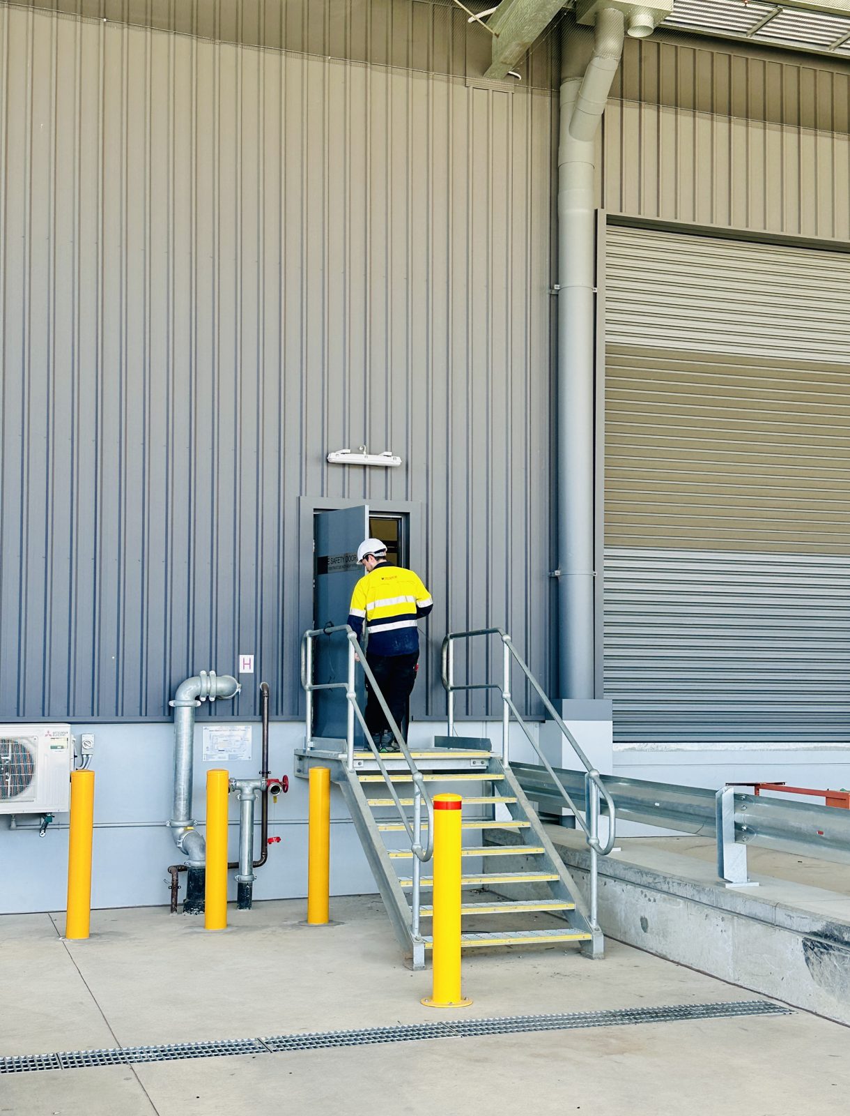 Ktronics-installed access control at a Western Sydney pharmaceutical distribution warehouse