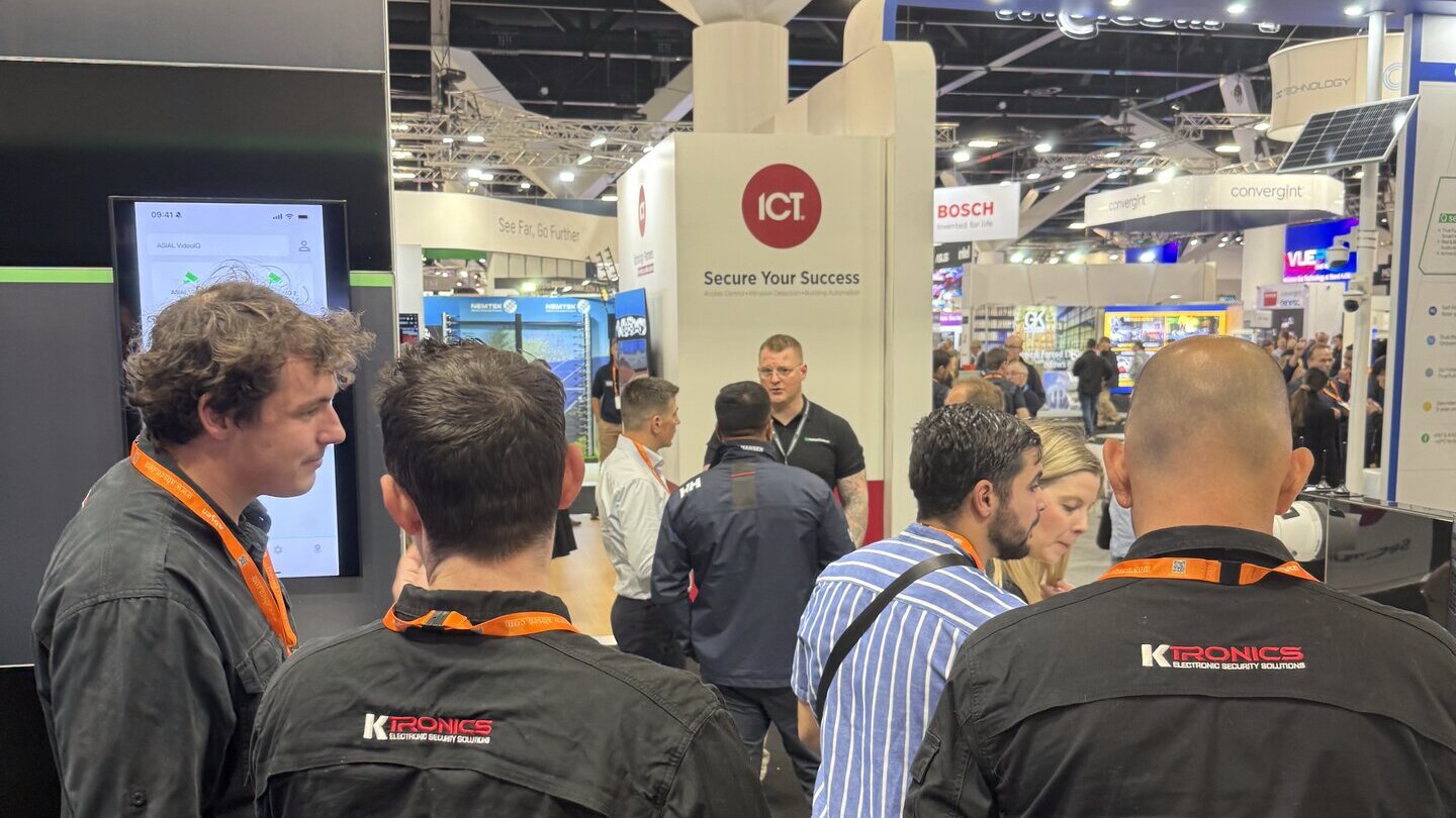 The Ktronics team at the ASIAL Security Conference & Exhibition 2025 at ICC Sydney